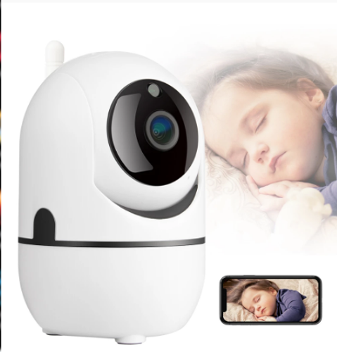 Smart Mini Baby Monitor IP-kamera Auto Tracking HD 1080p Inomhus Trådlös Wifi-kamera Säkerhetsövervakning CCTV-kamera