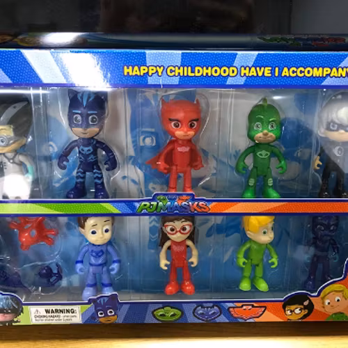 Pj Masks Pyjamashjältarna Figurer Leksaker Deluxe + Box
