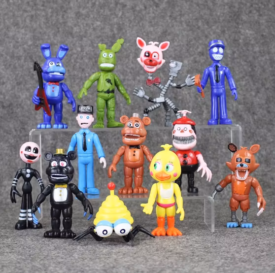 12-pack Five nights at Freddy's deluxe figurer