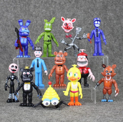 12-pack Five nights at Freddy's deluxe figurer