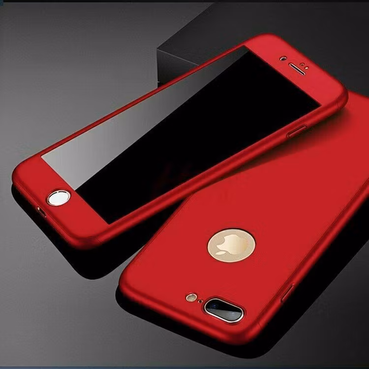 360 Skal till iPhone SE Stötsäkert skydd + glas