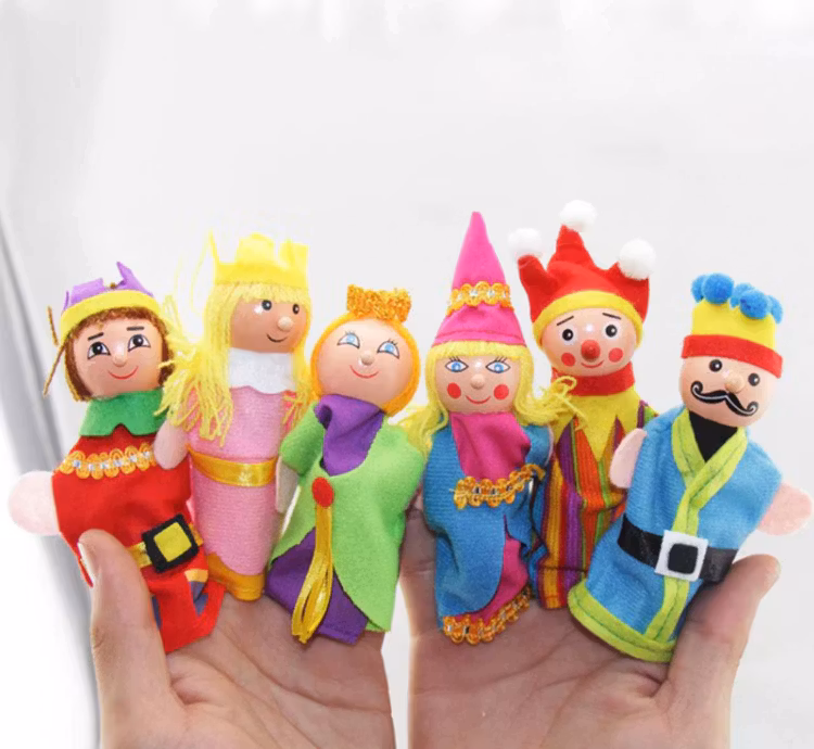 Fingerdockor Anime Sagor Fingerdocka Berättelse Människor Grisar Troll Djur Varg Barn