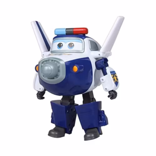 ABS Mästerflygarna Leksak Figur Flygplan Actionfigurer Robot Transformation Anime - Paul