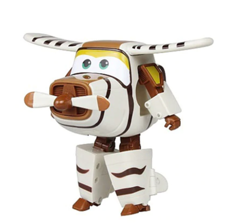 ABS Mästerflygarna Leksak Figur Flygplan Actionfigurer Robot Transformation Anime - Bello