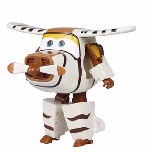 ABS Mästerflygarna Leksak Figur Flygplan Actionfigurer Robot Transformation Anime - Bello