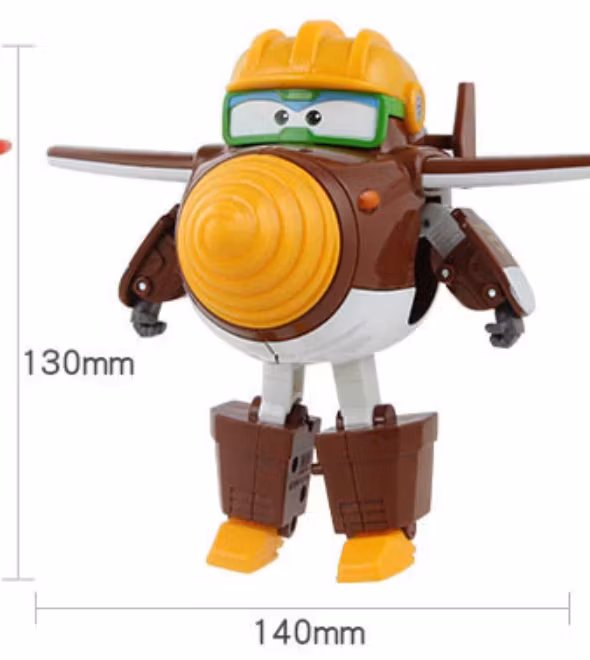 ABS Mästerflygarna Leksak Figur Flygplan Actionfigurer Robot Transformation Anime - Todd
