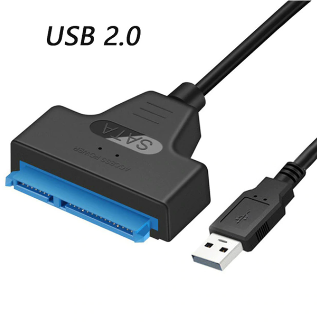 Congdi USB SATA 3 Kabel Cable Sata Adapter Till USB 3.0 Upp Till 6 Gbps Support 2.5Inch External SSD HDD Hard Drive 22 Pin Sata III A25 2.0