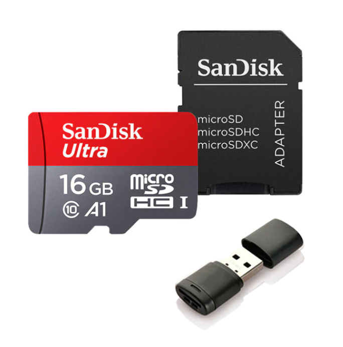 Sandisk Ultra Micro SD Minneskort - 16 GB