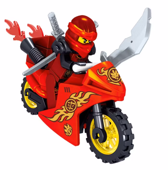 8-Pack Ninjago leksaksfigurer kompatibel med Ninjago Minifigurer Ninja ZANE Lloyd Mini Cijfers Blokken
