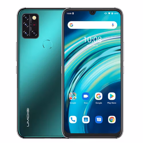 UMIDIGI A9 Pro Global 8 GB  Ram 128 GB Lagring 6,3 tums FHD + IP68 Vattentät Helio P60 Android 11 4150 mAh 48MP AI Matris Fyrkamera 3 kortspår 4G Smartphone