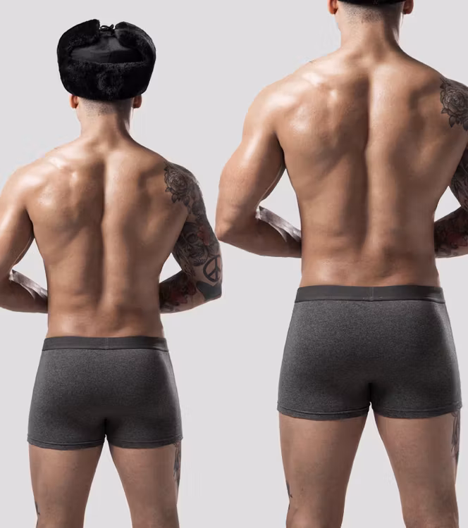 6-Pack Boxarshorts för Män Bekväma Klassiska Boxare Cuecas Masculina Calzoncillos