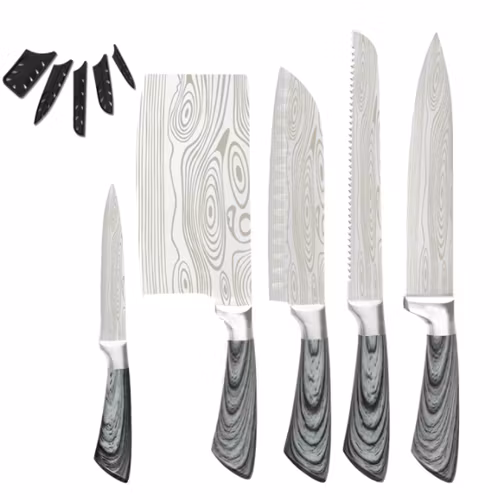 5-Pack Högkvalitativa Japanska Sashimi Knivar