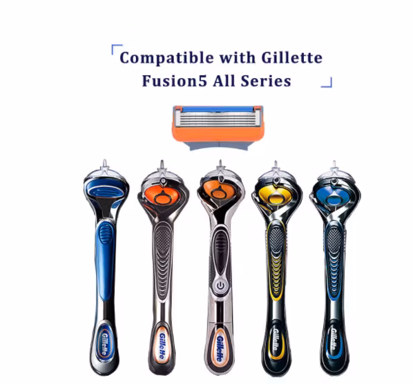 12-Pack ProGlide rakblad för Gillette Fusion Män