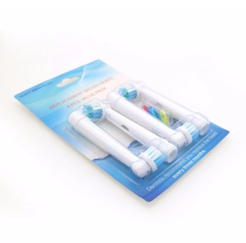 12 st Ersättningsborsthuvuden för Oral-B elektrisk tandborste Passar Advance Power/Pro Health/Triumph/3D Excel/Vitality Precision Clean