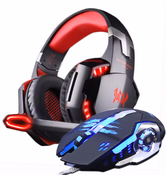 Fräck Gaming  LED Headset + Mus