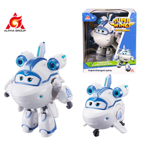 ABS Mästerflygarna Leksak Figur Flygplan Actionfigurer Robot Transformation Anime - Astra