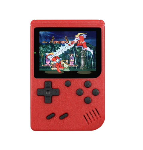 Klassisk handhållen mini konsol med 500 st inbyggda spel
