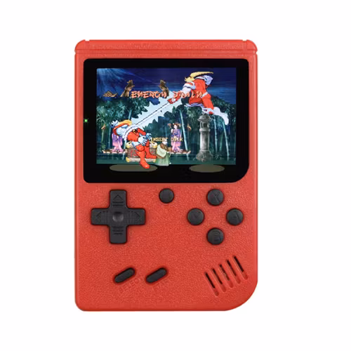 Klassisk handhållen mini konsol med 500 st inbyggda spel
