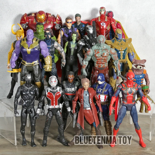 21-pack Marvel Deluxe figurer