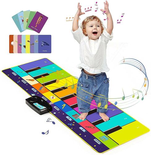 Piano lekmatta med inspelningsfunktion