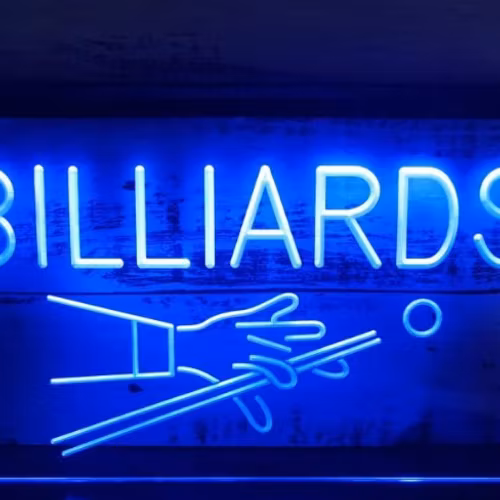 Biljard LED NEON LJUS SKYLT LIGHT SIGN NR