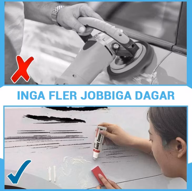 Innovativ lack bilrepning borttagningsmedel