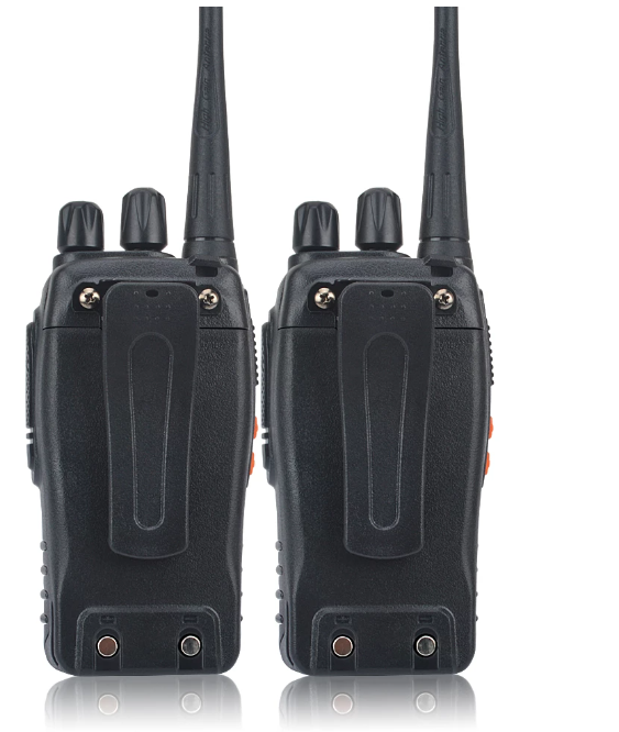 2-Pack Baofeng Walkie Takie BF-888S UHF 400-470MHz Amatörradio 888s VOX radio