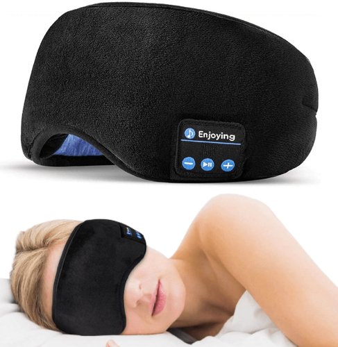 Bluetooth Pannband med Hörlurar – Sovhörlurar för Träning & Avkoppling