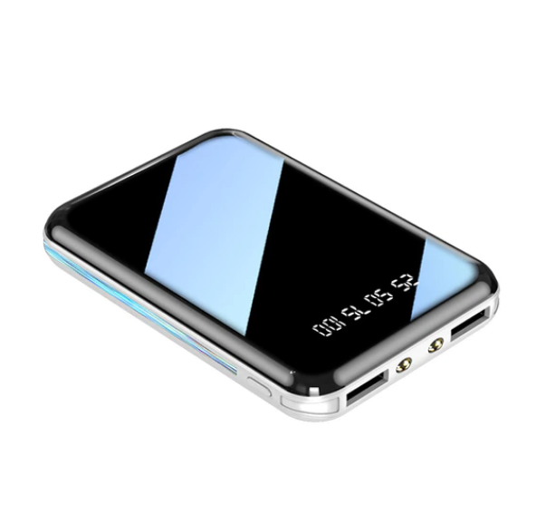 Kraftfull & Kompakt: Smart Powerbank 20 000 mAh med Ficklampa