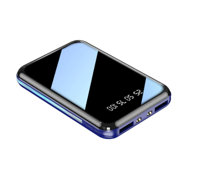 Kraftfull & Kompakt: Smart Powerbank 20 000 mAh med Ficklampa