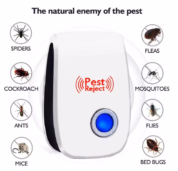 INTELLIGENT AVSKRÄCKANDE ULTRALJUD MOT MYGG & INSEKTER
