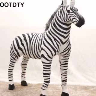 Söt Zebra gosedjur för barn