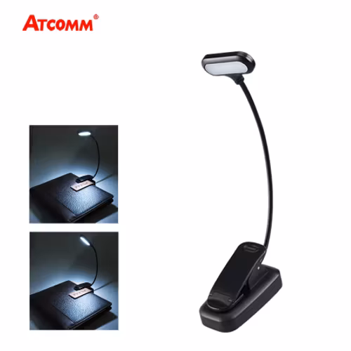 Smart läslampa med klämma