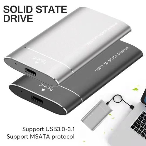 Lenovo External SDD Hårddisk USB 3.1 Type-C 2TB Bärbar Expansion Upgrade High Speed Hårddisklagringsenheter