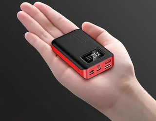 Mini Powerbank på hela 10000 mAh med inbyggt LED