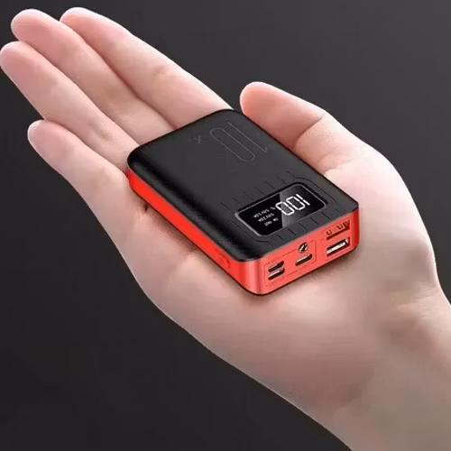 Mini Powerbank på hela 10000 mAh med inbyggt LED