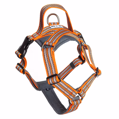 Metizo Future Walking - sele (antidrag,ergonomisk,reflex) Orange från XXS till XXL