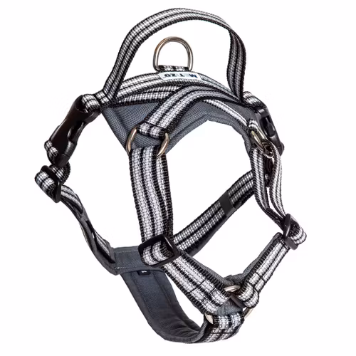 Metizo Future Walking - sele (antidrag,ergonomisk,reflex) Svart från XXS till XXL