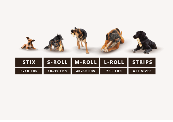 Earth Animal No-Hide®Venison Stixs 10 styck- alternativ till råhud för små hundar o katter