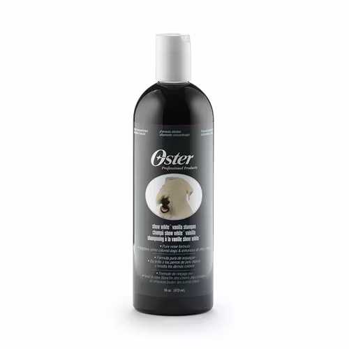 Oster Schampo. Show White Vanilla- för ljus päls 473 ML