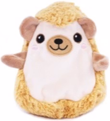 Igelkott "Hogster" i mjuk plysch med prassel och pip 17 cm