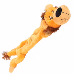 Lejon med prassel & pip 57 cm