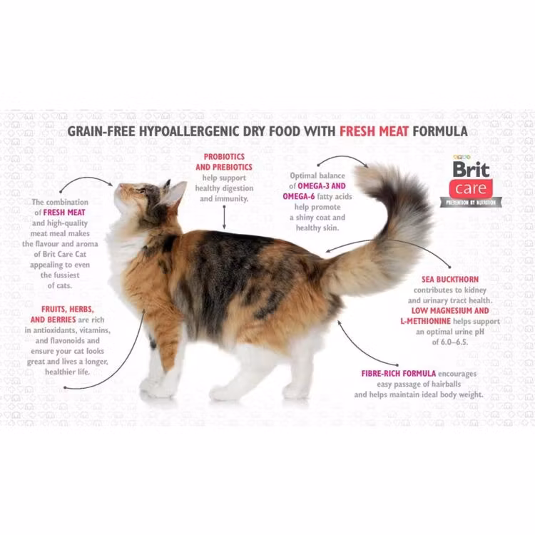 Brit Care Cat Indoor Anti-Stress Kyckling- för inomhuskatter,antistress