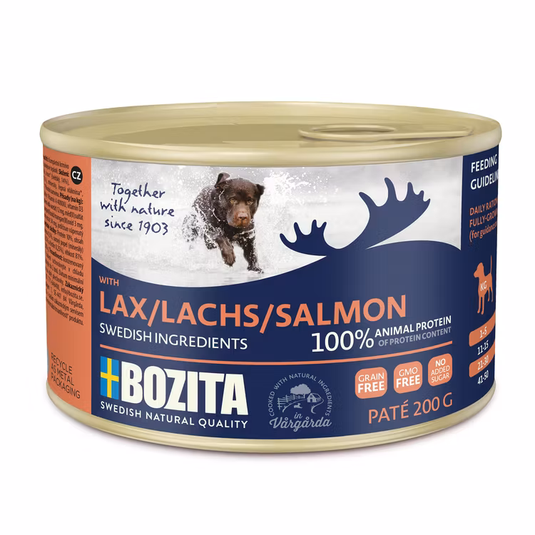 Bozita Paté m Lax 200g Svenska råvaror