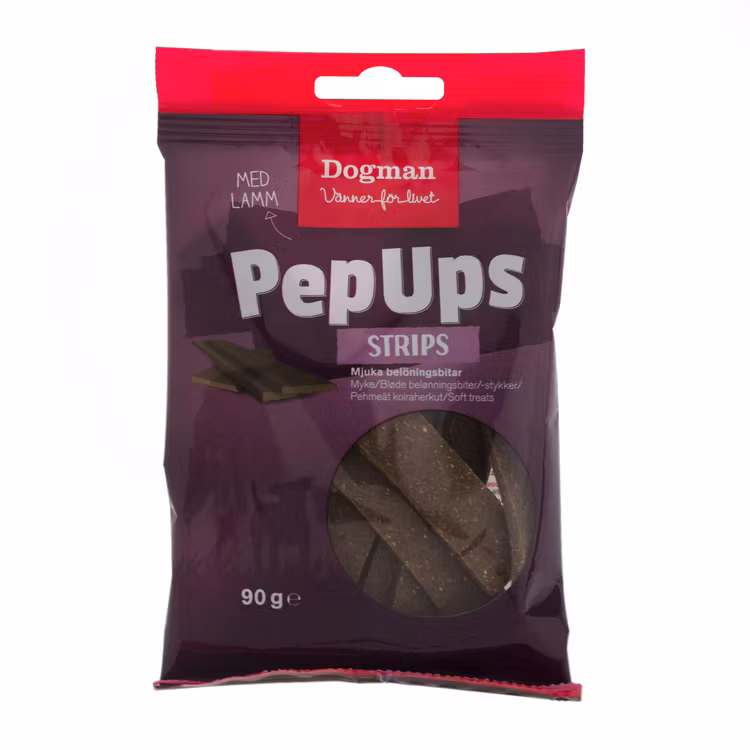 PepUps Strips Lamm 90g