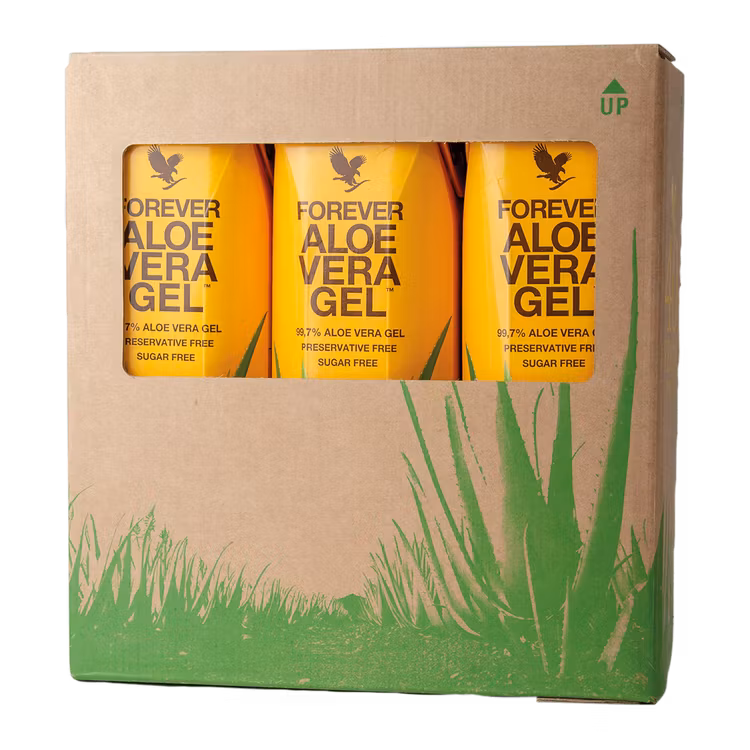 Forever Aloe Vera Gel Tri-Pak 3*1 liter fraktfritt