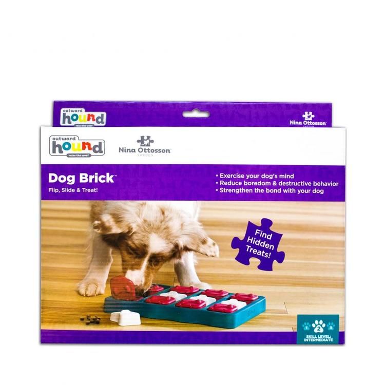 Dog Brick "Godisgömma" Nivå 2 -  ⌀ 31,5 cm  Nina Ottosson
