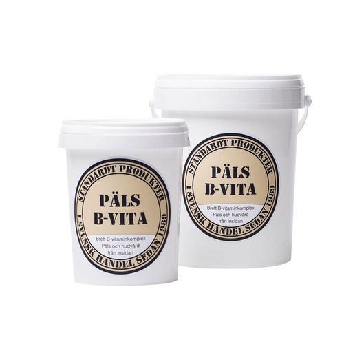 STANDARDT PÄLS B-VITA - päls, hud, klor o pigmentering