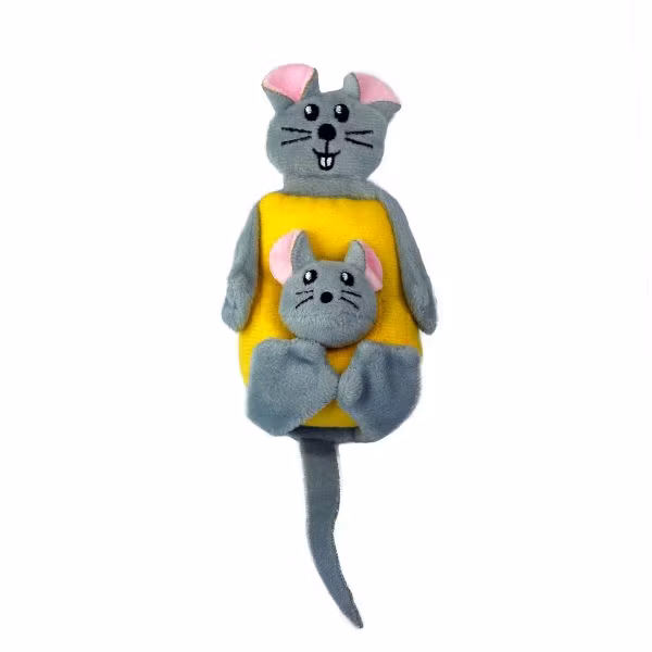 KONG KATT Pull-A-Partz Cheezy - prassel o kattmynta 23cm