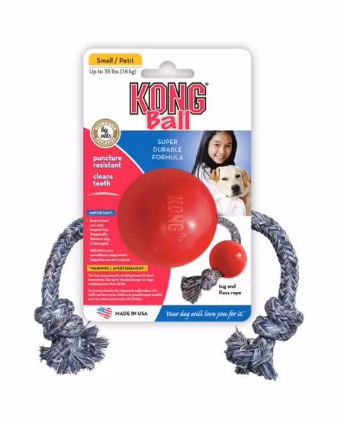 KONG Ball Classic med rep S 38cm